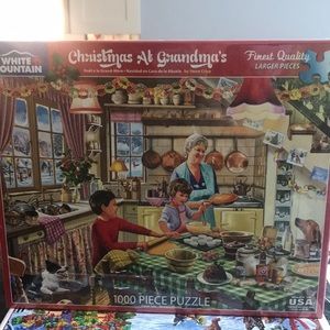 Christmas puzzle, Christmas at Grandmas, brand new